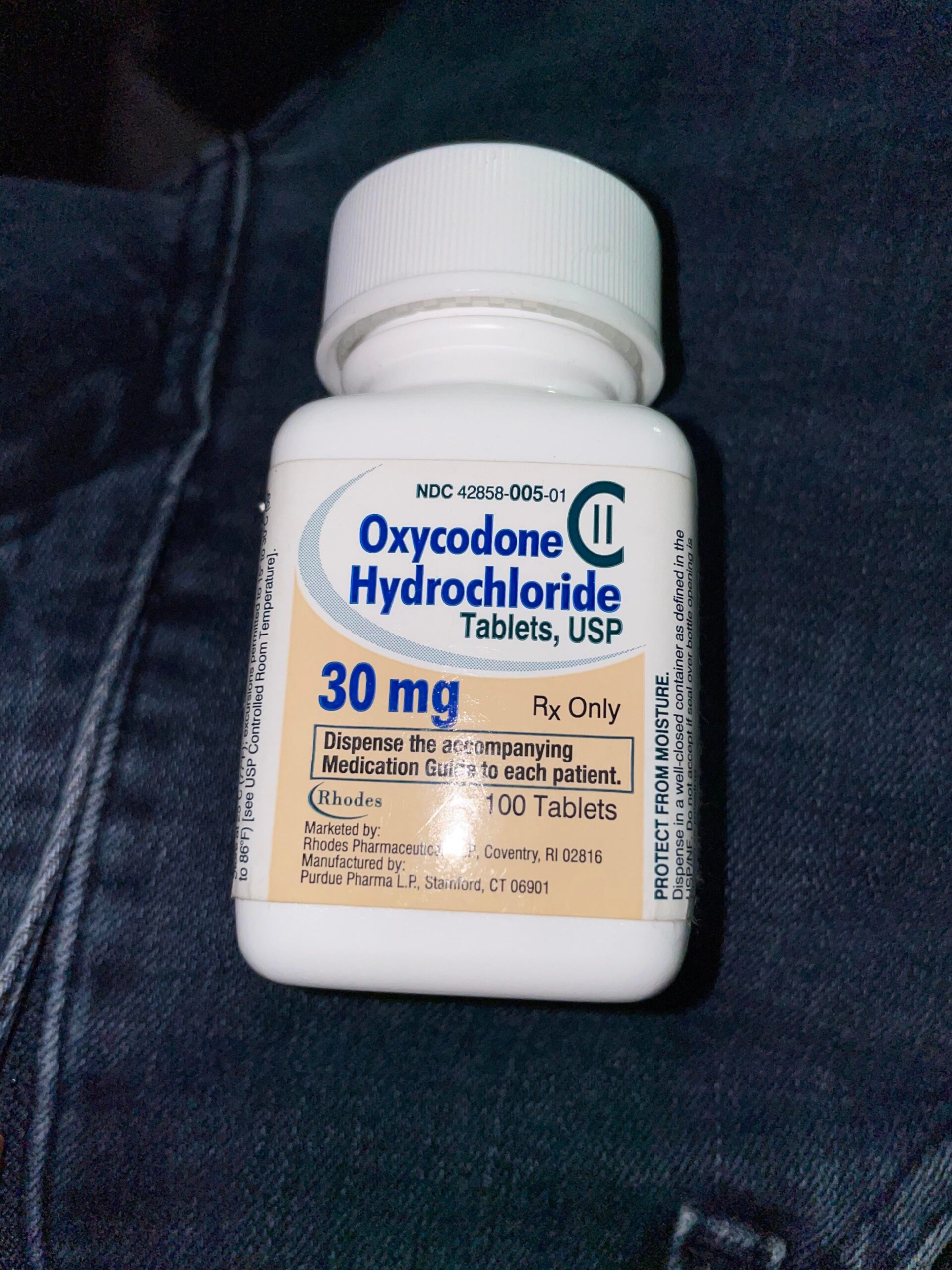 Oxycodone Hydrochloride RP30s