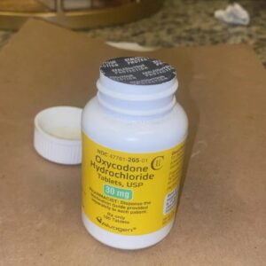 Oxycodone Hydrochloride Alvogen 30mg