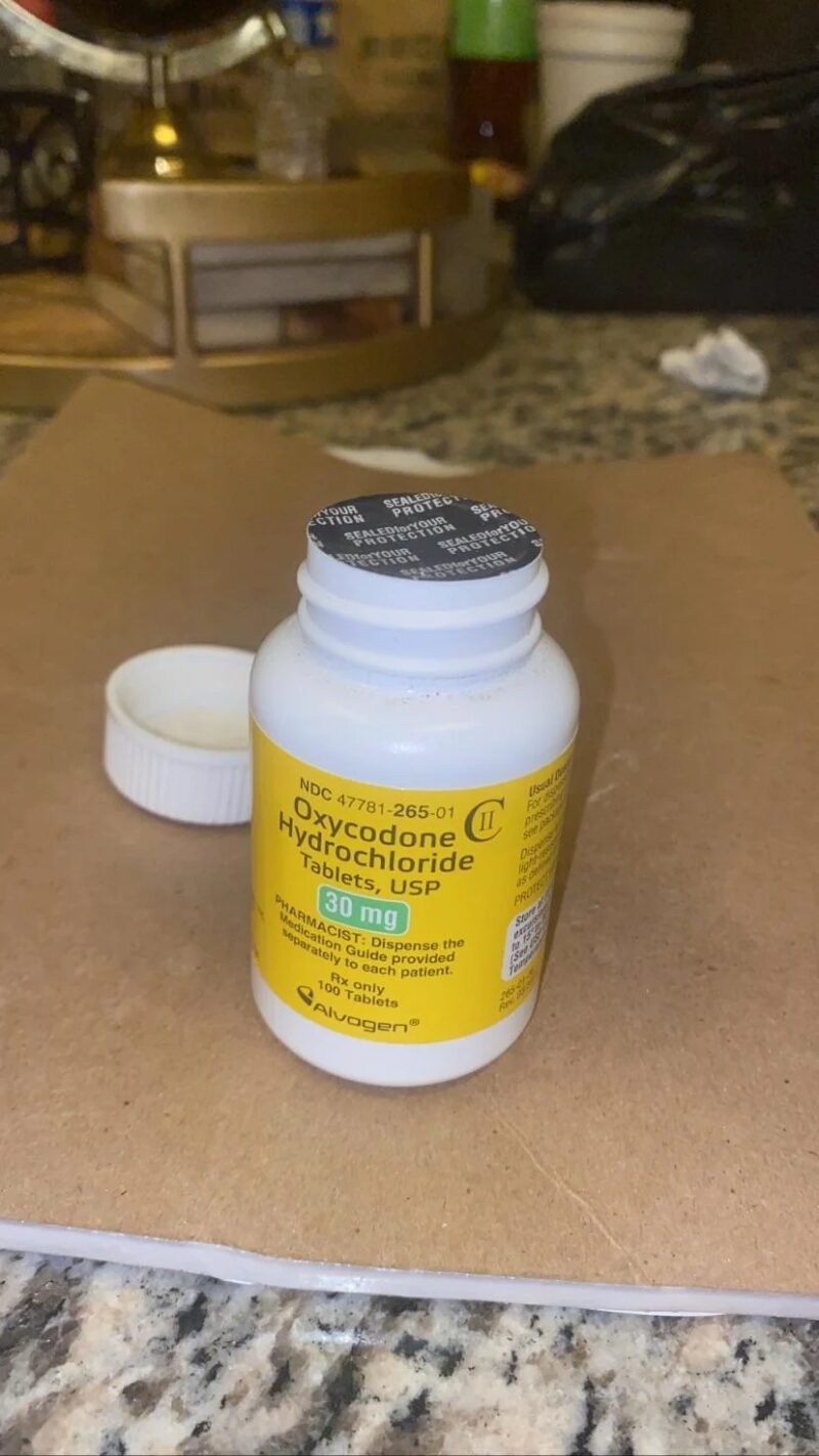 Oxycodone Hydrochloride Alvogen 30mg